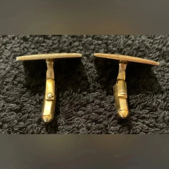 Vintage Egyptian motif Cuff Links - Picture 3 of 4
